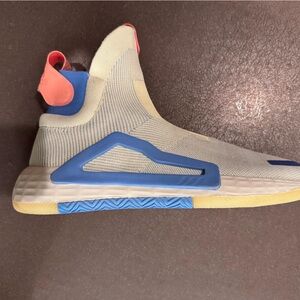 Adidas Blue and White Sneakers